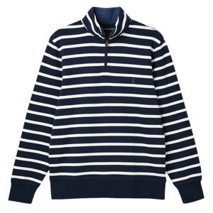 Joules Alistair Quarter Zip Cotton Sweatshirt